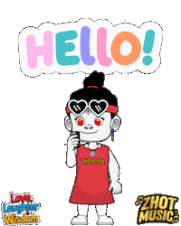 Hello Ladies Girl Sticker by Zhotcita