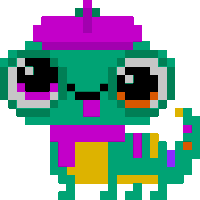 Pixel Pets Sticker by Spin Master