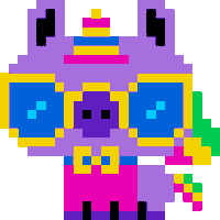 Pixel Unicorn Sticker by Spin Master
