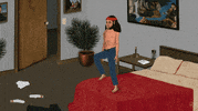 subpoprecords dance animation meh dreaming GIF