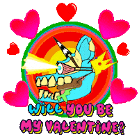 Valentines Day Love Sticker
