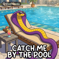 Sunbathing Catch Me GIF by VeeFriends