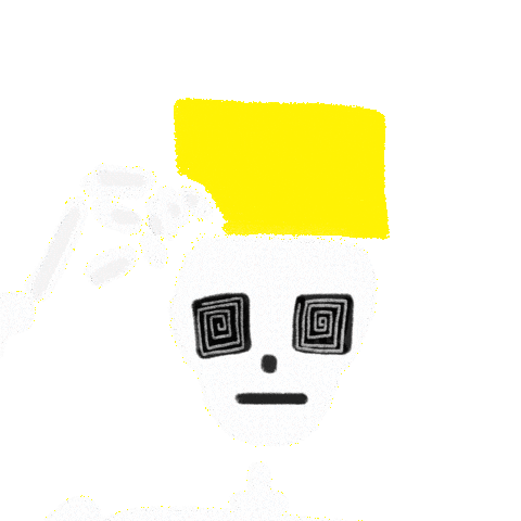 Memento Mori Skull Sticker by Yin Wrong