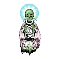 Nibiru-skateboards alien nibiru nibiruskateboards nibiruskate Sticker