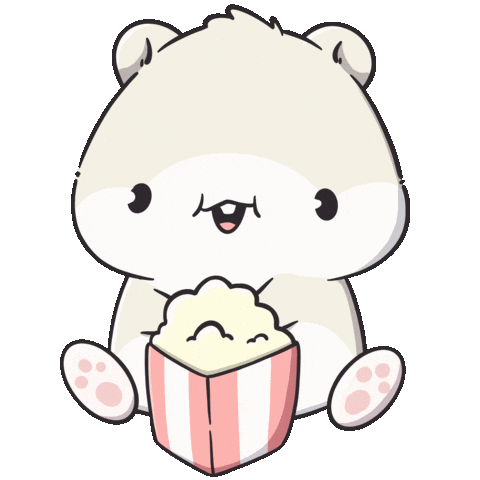 Happy Snack Sticker by CutieSquad