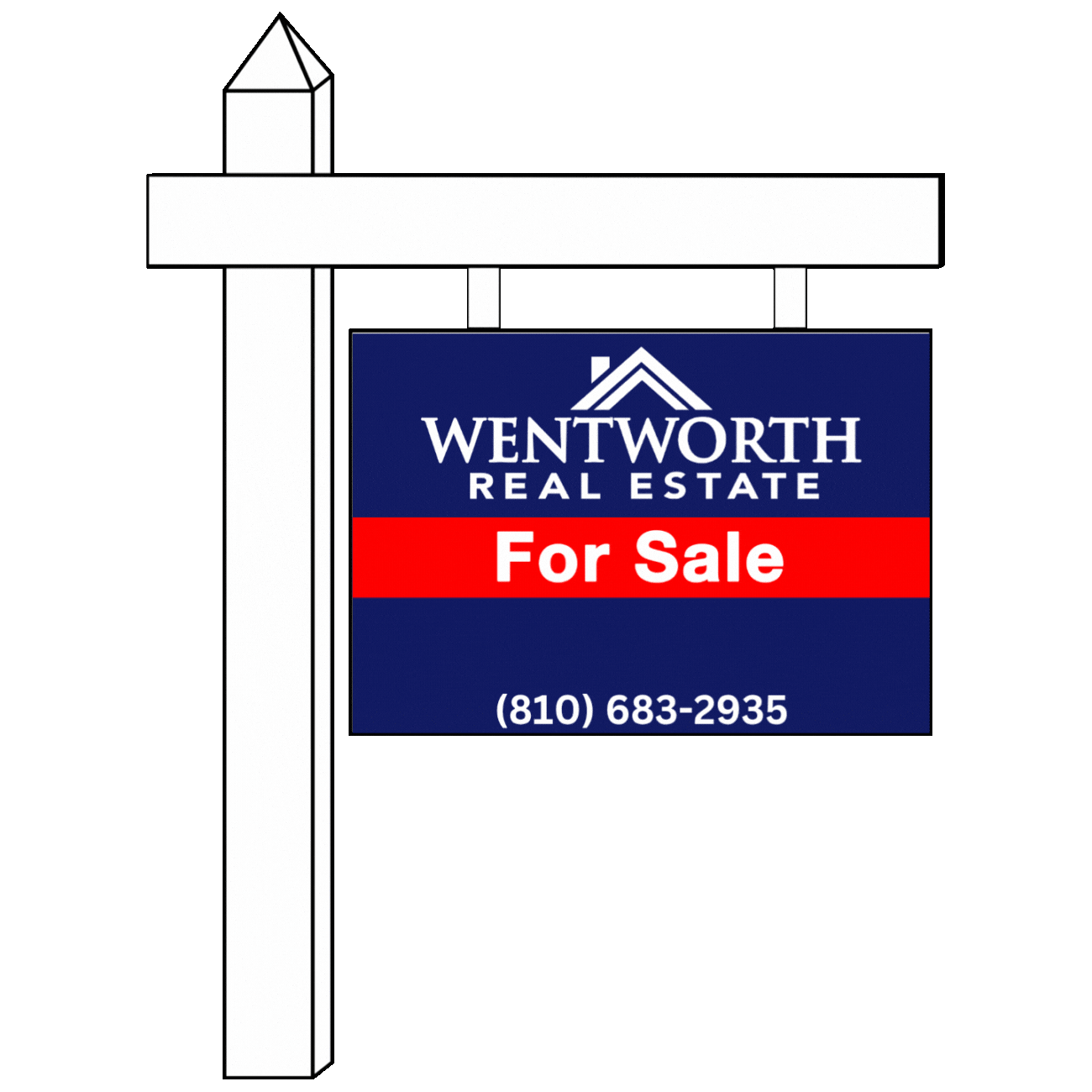 Realtor Sign Sticker by WentworthRealEstate