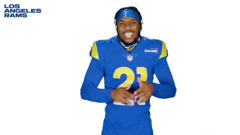 La Rams Football GIF by Los Angeles Rams