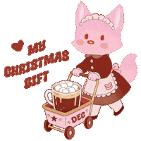 Gift Christmasgift Sticker by Fox Fairies Malaysia