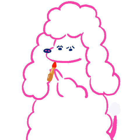 albion_philosophy giphyupload dog cosmetics 犬 Sticker