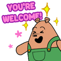 You Are Most Welcome Sticker