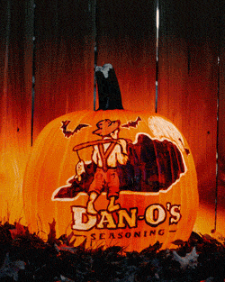 Pumpkin Spice Halloween GIF by Dan-O's Seasoning