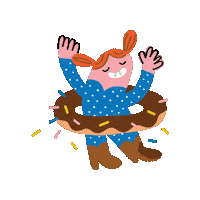 Donut Andyjpizza Sticker by bastla