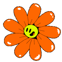 Flower Smile Sticker by Nickelodeon