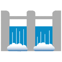 ekzenergie zurich wasser ekz wasserkraft Sticker