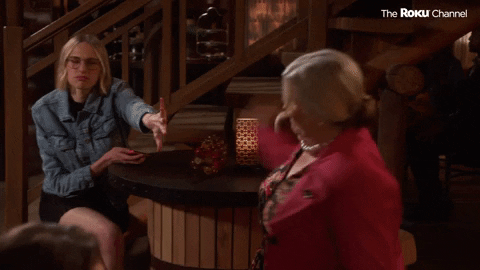 High Five GIF by The Roku Channel