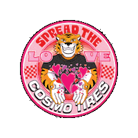 Heart Love Sticker by Cosmo Tires