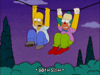 scared homer simpson GIF