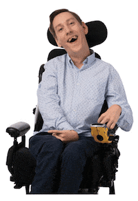 Happy Cerebral Palsy Sticker by Longhope Media