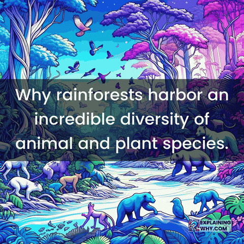 Biodiversity Rainforests GIF by ExplainingWhy.com