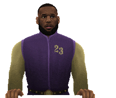 lebron james sport Sticker by Bleacher Report