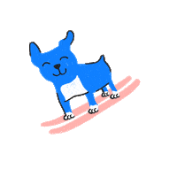 doxdesign coffee dogs dog mom dogmom Sticker