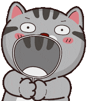 Cat Fan Sticker by VITA VITA ‧ 塔仔不正經