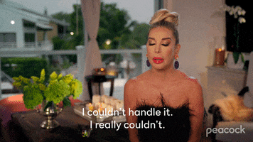 I Cant Real Housewives GIF by PeacockTV