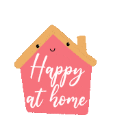 happy_soff happy home happy home happy house Sticker