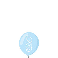 Baby Boy Balloon Sticker by Bubblegum Balloons