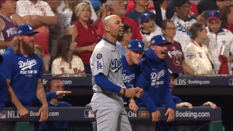 Los Angeles Dodgers GIF by MLB