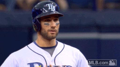 Tampa Bay Rays Sighs GIF by MLB
