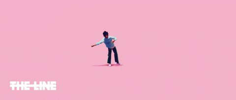 Blown Away 3D GIF by The Line Animation