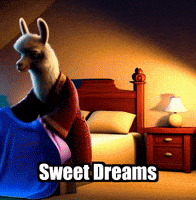 Sweet Dreams Night GIF by dalaillamazen