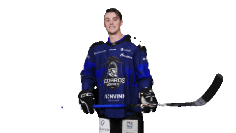 Happy Ice Hockey Sticker by Nidaros Hockey