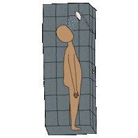 Sad Water Sticker