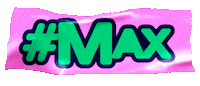 dinaaaaaah baby boy max paper Sticker