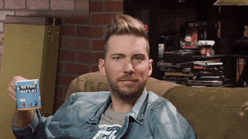 RETROREPLAY tea sip troy baker retro replay GIF