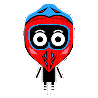 _ma_design_ reaction sad helmet rider Sticker