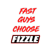 FizzleRacing racing fast speed ski Sticker