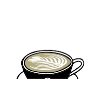 Coffee Shop Cafe Sticker by Fidalgo Coffee