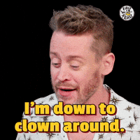 Clowning Around Chicken Wings GIF by First We Feast