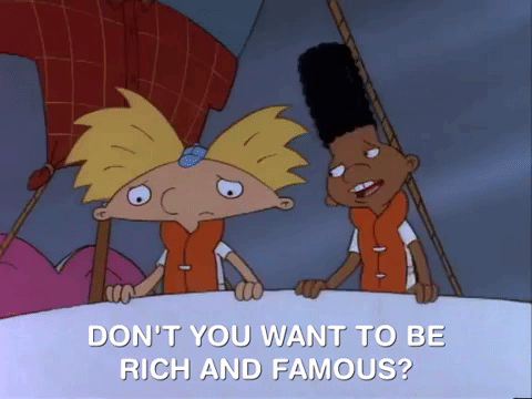hey arnold nick splat GIF