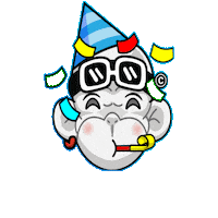 Happy Birthday Lets Party Sticker by Zhot