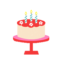 Happy Birthday Sticker by Jessica Lau