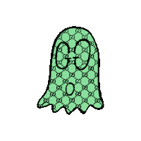 Ghost Guccighost Sticker by Trouble Andrew