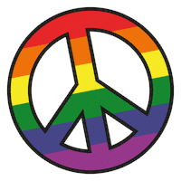 Rainbow Love Sticker by Magenta