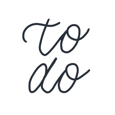 je_hart list Todo to do jehart Sticker