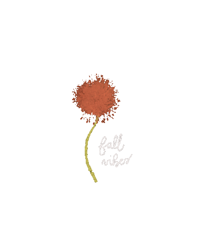 Jessica_Lynn_Design giphyupload fall dandelion fallvibes Sticker