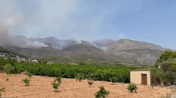 Wildfires Burning in Spain's Valencia Region Prompt Thousands to Evacuate