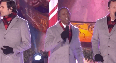 Christmas In Rockefeller 2019 GIF by NBC